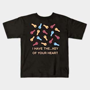 The Key For Your Heart Kids T-Shirt